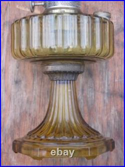 Attractive Light Amber ALADDIN Corinthian Table Lamp
