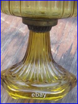 Attractive Light Amber ALADDIN Corinthian Table Lamp