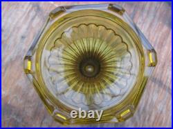 Attractive Light Amber ALADDIN Corinthian Table Lamp