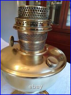 Authenic Aladdin Brass Treasure Lamp with a Model B Nashville burner