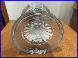 B-80 Aladdin Nu-Type Model B Clear Footed Beehive Kerosene Oil Lamp