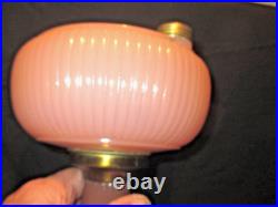 B-87rose Moonstone Vertique Aladdin Oil Lamp