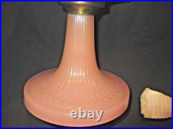 B-87rose Moonstone Vertique Aladdin Oil Lamp