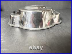 Beautiful Aladdin Hanging Kerosene Lamp Chrome Ceiling Retractor Works Great