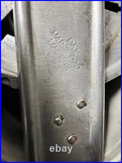 Beautiful Aladdin Hanging Kerosene Lamp Chrome Ceiling Retractor Works Great