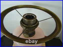 Beautiful Aladdin Oil Lamp Pink Queen Lamp with Shade Model B Original