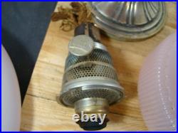 Beautiful Aladdin Oil Lamp Pink Queen Lamp with Shade Model B Original