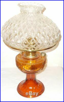 Beautiful Shade & Lamp Vintage Aladdin Table Lamp Lincoln Drape 1977 Mid Century