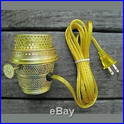 Brass Electric B replica Burner fits Aladdin oil lamp aladdin kerosene