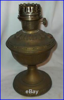Brass Kerosene Aladdin Table Lamp Model 9