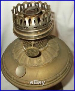 Brass Kerosene Aladdin Table Lamp Model 9