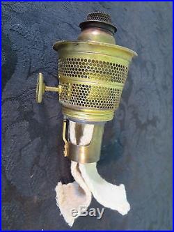 COMPLETE VINTAGE 1940 TALL LINCOLN DRAPE ALACITE ALADDIN B-75 KEROSENE OIL LAMP
