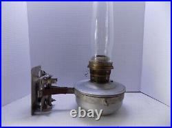 Caboose Kerosene Oil Lamp With Glass Chimmey Po