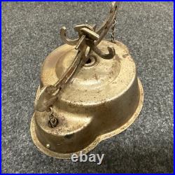Ceiling Chain Motor for Hanging Kerosene Lamp Patent Date 1920 Works Correctly