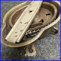Ceiling Chain Motor for Hanging Kerosene Lamp Patent Date 1920 Works Correctly
