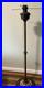 Center Draft Oil Lamp Floor Stand Base 54 Tall Aladdin No 12 Bronze Font