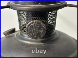 Center Draft Oil Lamp Floor Stand Base 54 Tall Aladdin No 12 Bronze Font