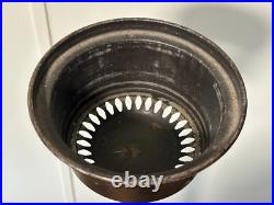 Center Draft Oil Lamp Floor Stand Base 54 Tall Aladdin No 12 Bronze Font