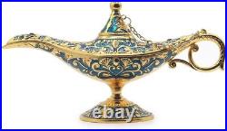 Classic Vintage Aladdin Magic Genie Costume Lamp Home Table Decoration