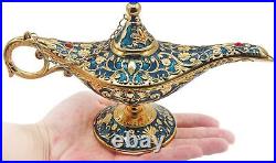 Classic Vintage Aladdin Magic Genie Costume Lamp Home Table Decoration