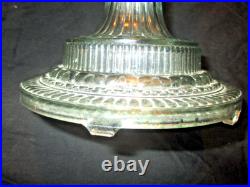 Clear Aladdin Colonial Oil Lamp