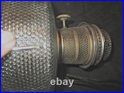 Clear Aladdin Colonial Oil Lamp