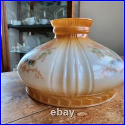 Coleman 318 Quick Lite Glass Lamp Shade Antique Vtg 10 Fit Aladdin Rayo Oil Gas