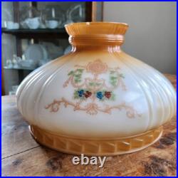 Coleman 318 Quick Lite Glass Lamp Shade Antique Vtg 10 Fit Aladdin Rayo Oil Gas