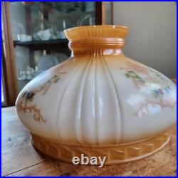Coleman 318 Quick Lite Glass Lamp Shade Antique Vtg 10 Fit Aladdin Rayo Oil Gas