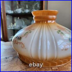 Coleman 318 Quick Lite Glass Lamp Shade Antique Vtg 10 Fit Aladdin Rayo Oil Gas