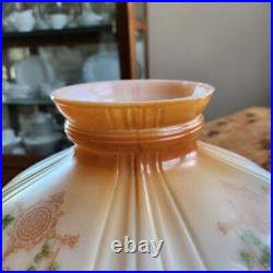 Coleman 318 Quick Lite Glass Lamp Shade Antique Vtg 10 Fit Aladdin Rayo Oil Gas