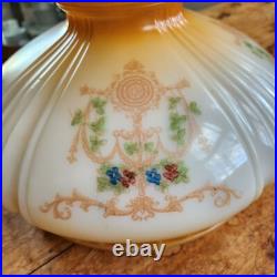 Coleman 318 Quick Lite Glass Lamp Shade Antique Vtg 10 Fit Aladdin Rayo Oil Gas