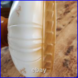 Coleman 318 Quick Lite Glass Lamp Shade Antique Vtg 10 Fit Aladdin Rayo Oil Gas