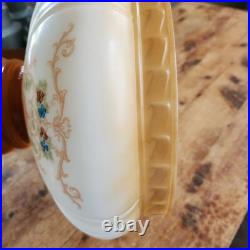Coleman 318 Quick Lite Glass Lamp Shade Antique Vtg 10 Fit Aladdin Rayo Oil Gas