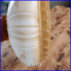 Coleman 318 Quick Lite Glass Lamp Shade Antique Vtg 10 Fit Aladdin Rayo Oil Gas