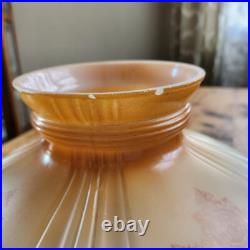 Coleman 318 Quick Lite Glass Lamp Shade Antique Vtg 10 Fit Aladdin Rayo Oil Gas