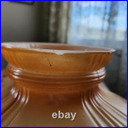 Coleman 318 Quick Lite Glass Lamp Shade Antique Vtg 10 Fit Aladdin Rayo Oil Gas