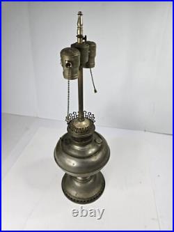Collectable Vintage Antique Aladdin Oil Lamp Converted Electric Light Vtg Rare