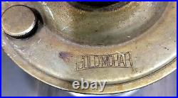 Collectible Original Aladdin No. 23 Made in England Brass Kerosene Oil Lamp