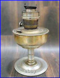 Collectible Original Aladdin No. 23 Made in England Brass Kerosene Oil Lamp