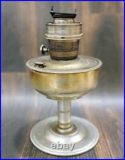 Collectible Original Aladdin No. 23 Made in England Brass Kerosene Oil Lamp