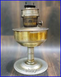 Collectible Original Aladdin No. 23 Made in England Brass Kerosene Oil Lamp