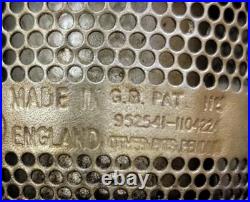 Collectible Original Aladdin No. 23 Made in England Brass Kerosene Oil Lamp