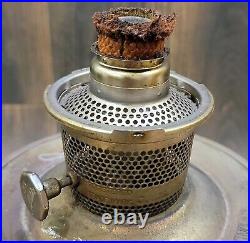 Collectible Original Aladdin No. 23 Made in England Brass Kerosene Oil Lamp