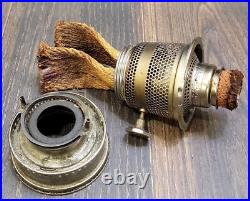 Collectible Original Aladdin No. 23 Made in England Brass Kerosene Oil Lamp