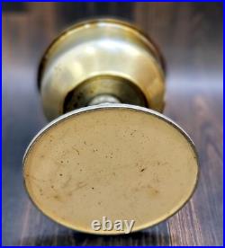 Collectible Original Aladdin No. 23 Made in England Brass Kerosene Oil Lamp