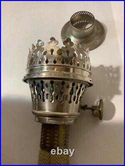 Contraco mantle lamp kerosene oil lamp burner same as Aladdin model #1 complete