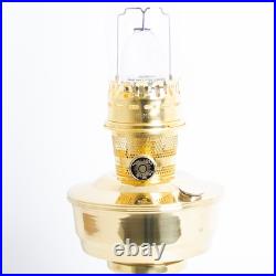 DEFECTIVE Aladdin Brass Table Oil Lamp Solid Brass Indoor Emergency Ligh G3D