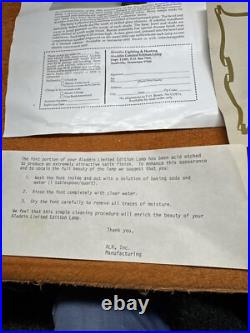 DWN. Vintage 1978 Aladdins Limited Edition 70th Anniversary Kerosene Mantle & Box