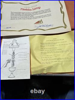 DWN. Vintage 1978 Aladdins Limited Edition 70th Anniversary Kerosene Mantle & Box